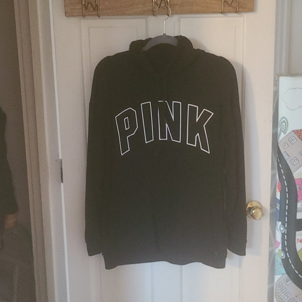 VS PINK black sweatshirt with Cowl neck